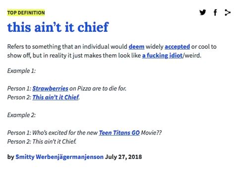Urban Dictionary: chief..